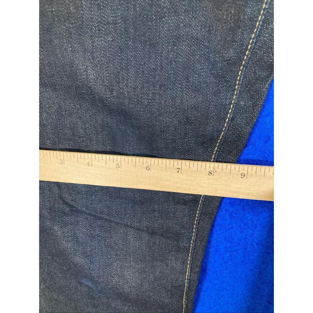 Uniqlo Women's Selvedge Slim Straight Jeans Japanese Kaihara Denim Size 4 - Picture 13 of 16